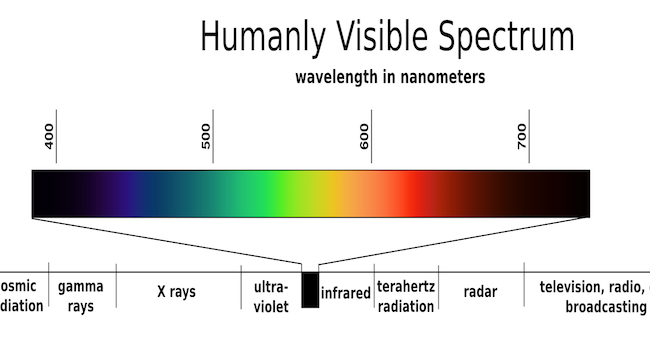 The Spectrum of light What we see is only a fraction of reality